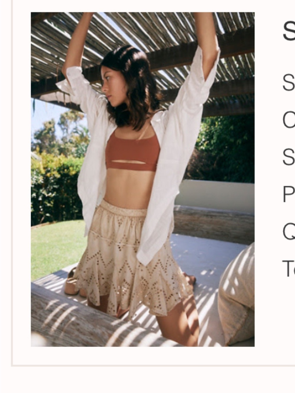 Free People Mini Skort size L stretchy